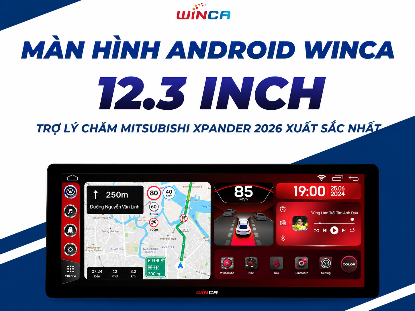 màn hình Android Winca 12.3 inch