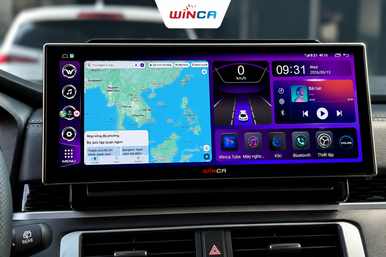 lắp màn hình Android cho Mitsubishi Xpander
